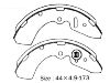 剎車(chē)蹄片 Brake Shoe Set:MB500922