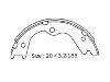 剎車(chē)蹄片 Brake Shoe Set:NN2073