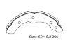 剎車(chē)蹄片 Brake Shoe Set:NN1084
