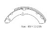 Bremsbackensatz Brake Shoe Set:NR1080
