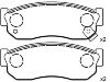 剎車(chē)片 Brake Pad Set:41060-01A26