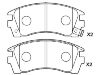 剎車(chē)片 Brake Pad Set:41060-58Y85