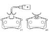剎車(chē)片 Brake Pad Set:7M3 698 451