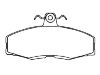 剎車(chē)片 Brake Pad Set:5 018 981